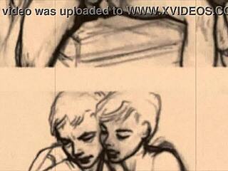 vintage erotic drawings