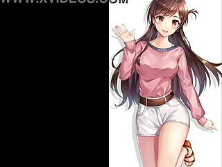 Hottest anime girls - Chizuru Mizuhara in action