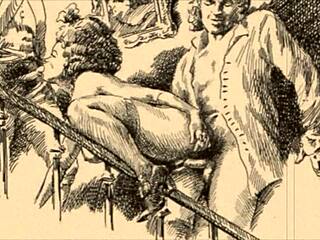 vintage erotic drawings with a hairy retro vibe! 🖌️