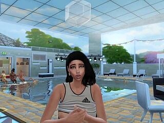 Lorena Sanchez in spanish european parody.