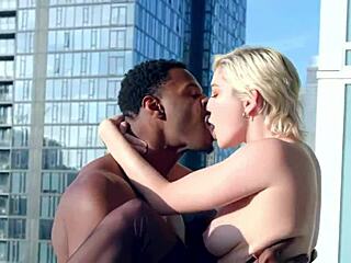 Skye Blue & Jax Slayher's Intense Breeding Session on the Balcony!