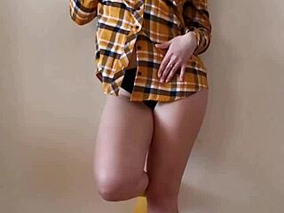 this young big ass slut masturbates just for you in her homemade video.