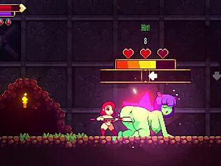 scarlet maiden all bossfights hentai game