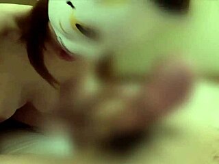 Perverted wife sucks cum from her lover’s face in a rather kinky scene