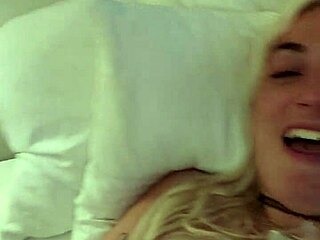 Alina Squirts Hard in Hotel Room with Tattoos