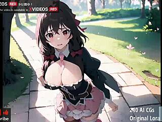 Yunyun 210's uncut Japanese Hentai music video with ASMR features
