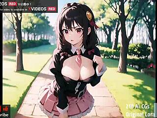 Yunyun 210's uncut Japanese Hentai music video with ASMR features