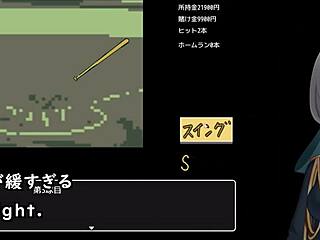 i battle with a woman using a baseball bat in hentai