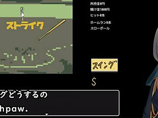 i battle with a woman using a baseball bat in hentai