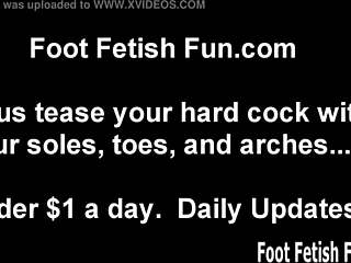 In this POV scene, you can't stop staring at her feet