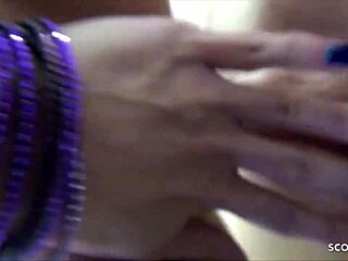 German teens Mary and Sexyria swap partners and fuck in the office