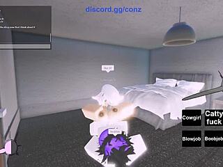 Pounding a Wild Girl in Hardcore Roblox Creampie Action