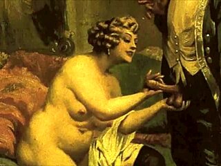 Vintage Erotic Drawings with Seductive Retro Charm