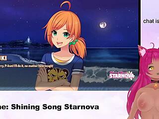Vtuber Lewdneko's Steamy Gaming Experience in Shining Star Nova