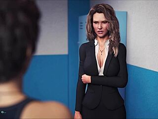 a wife and her stepmother play a naughty game together