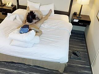 Tattooed Petite Beauty Sucks Big Cock In Blowjob