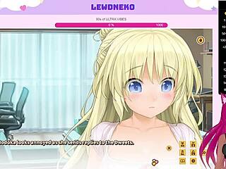 Vtuber Lewdneko Plays Love Cubed Excitingly!