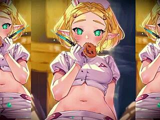 this cosplay waifu looks amazing in anime cartoon 😍