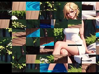 Anime Girls in Lewd Puzzle Part 2