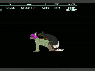 Predation Game Scenes Show Furry Doggystyle Action Bent Over in Public Outdoor Sex