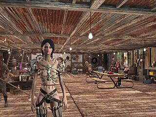 Fallout 4 Fashion Showcases Chyler Leigh Model 😍