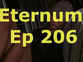 Visual novel walkthrough of Eternum 206 on PC