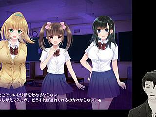 trying this crazy revenge game in hentai anime 😲