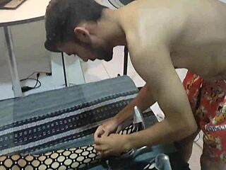 vivi came home tired, so i massaged and sucked her pussy