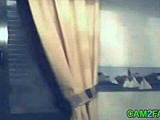 Amateur webcam show with fingering and masturbation