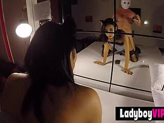 Luxury Asian Teen Ladyboy Hired for All-Nighter Pervy Fuck