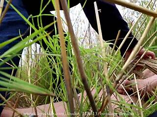 Bound and Tied Up in Nude Bondage Hentai Anime Scene!