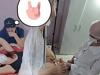 marido leva esposa pro exame e doutor fica louco