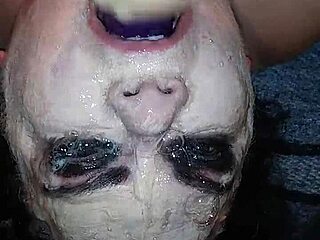 Ms. TL Explores Throat Techniques with Toys and Dildo Messily