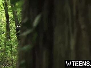 Glamorous Blonde Enjoys Thrilling Ride