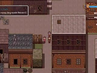 Girl detective fights old man and giant robot