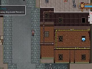 Girl detective fights old man and giant robot