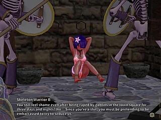 Ricca Wields Magic Dildo in 3D Hentai Game