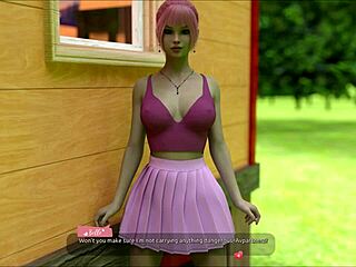 Helping the hotties in game level 16