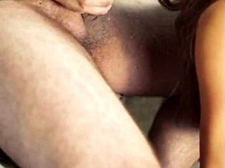 Sucking cock hard for facial cumshot!