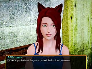 Walkthrough of the erotic visual novel My new family 435