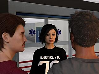 Leap of Faith Adventure with Brunette