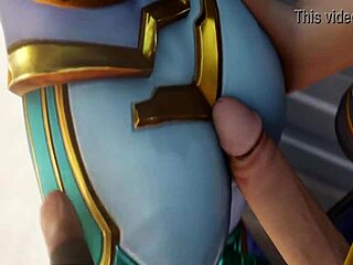 Tracer’s blowjob skills in Overwatch: An animated hentai video