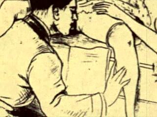 Vintage erotic art collection