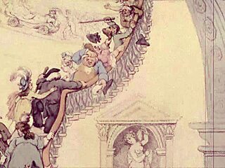 Old-fashioned erotic illustrations from vintage times