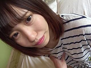 Cute asian teen hikaru 18yo gets teased and fucked in private sex session