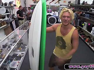i'm a blonde musclar surfer dude who is gay