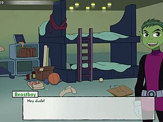 18titans part 21 featuring blackfire in an anime adventure