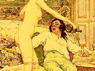 Jenna Foxx poses big tits and pussy lips