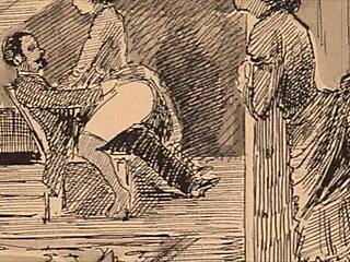 have you seen these vintage erotic drawings?