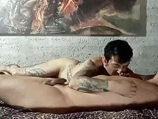 irreversible sin with neighbor in hardcore tattooed action